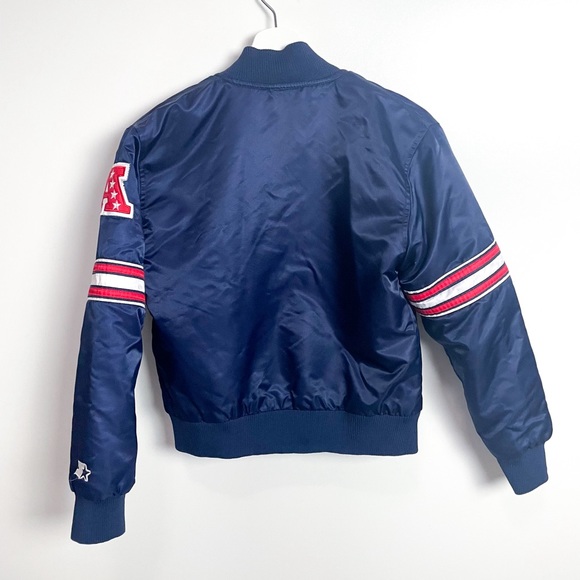 New England Patriots Starter Snap Jacket Youth Medium - Picture 2 of 15